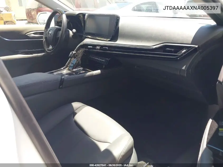 2022 Toyota Mirai Xle VIN: JTDAAAAAXNA005397 Lot: 42627041