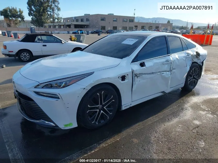 2023 Toyota Mirai Limited VIN: JTDAAAAA2PA007891 Lot: 41323017