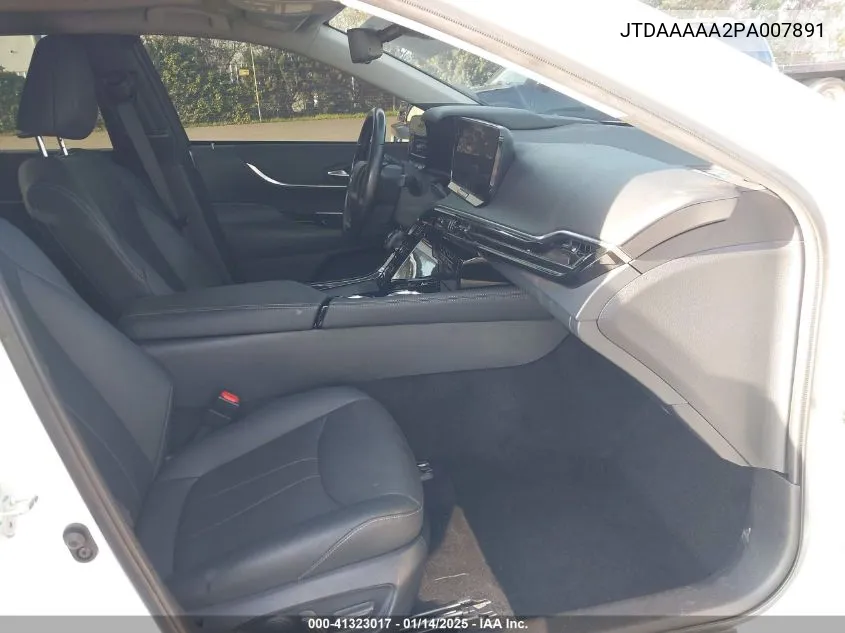 2023 Toyota Mirai Limited VIN: JTDAAAAA2PA007891 Lot: 41323017