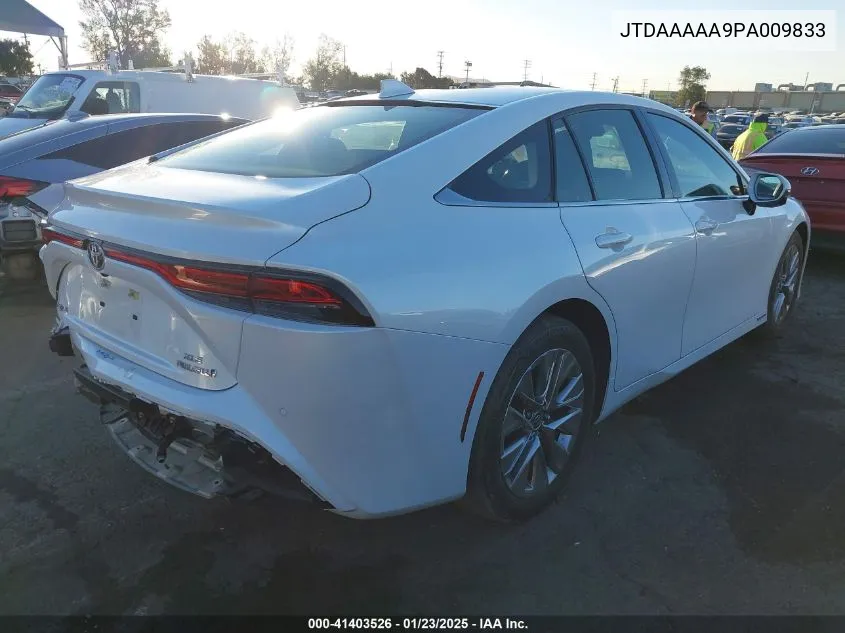 2023 Toyota Mirai Xle VIN: JTDAAAAA9PA009833 Lot: 41403526