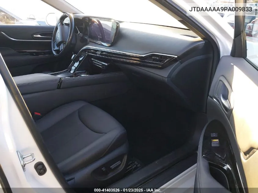 2023 Toyota Mirai Xle VIN: JTDAAAAA9PA009833 Lot: 41403526