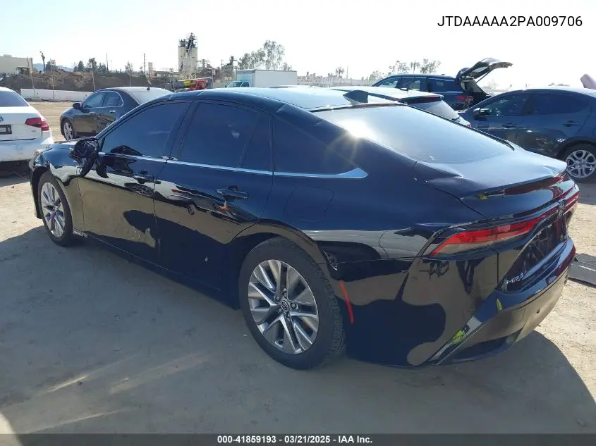 2023 Toyota Mirai Xle VIN: JTDAAAAA2PA009706 Lot: 41859193