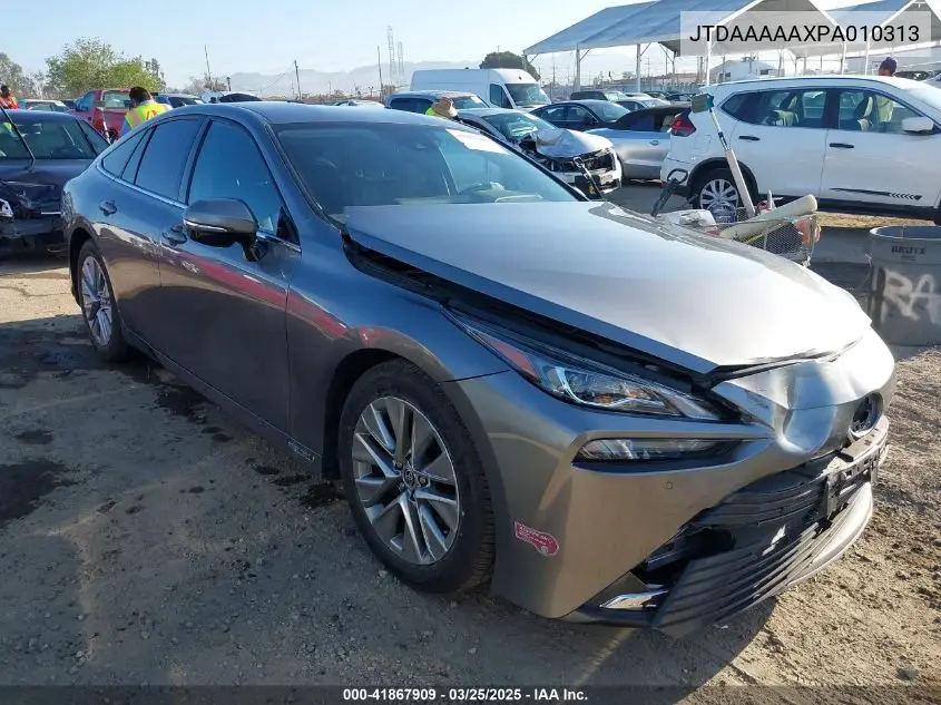 2023 Toyota Mirai Xle VIN: JTDAAAAAXPA010313 Lot: 41867909