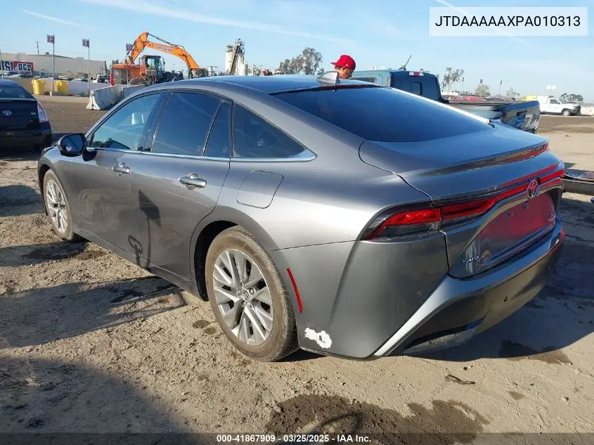 2023 Toyota Mirai Xle VIN: JTDAAAAAXPA010313 Lot: 41867909