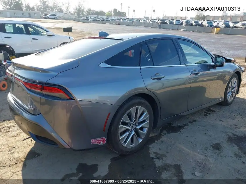 2023 Toyota Mirai Xle VIN: JTDAAAAAXPA010313 Lot: 41867909