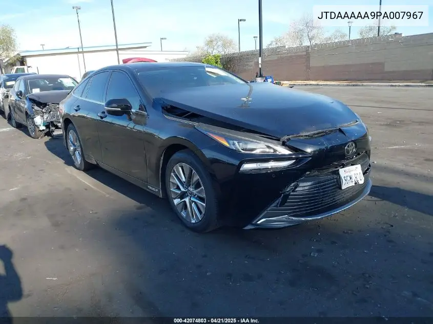 2023 Toyota Mirai Xle VIN: JTDAAAAA9PA007967 Lot: 42074803