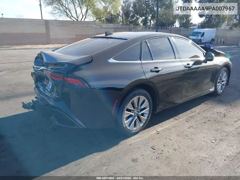 2023 Toyota Mirai Xle VIN: JTDAAAAA9PA007967 Lot: 42074803