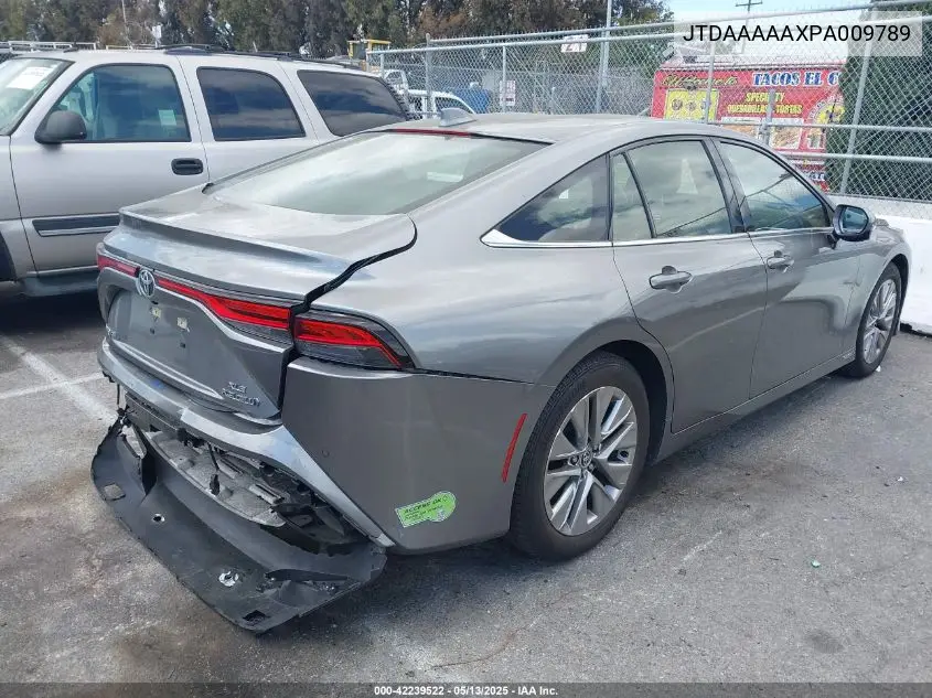 2023 Toyota Mirai Xle VIN: JTDAAAAAXPA009789 Lot: 42239522