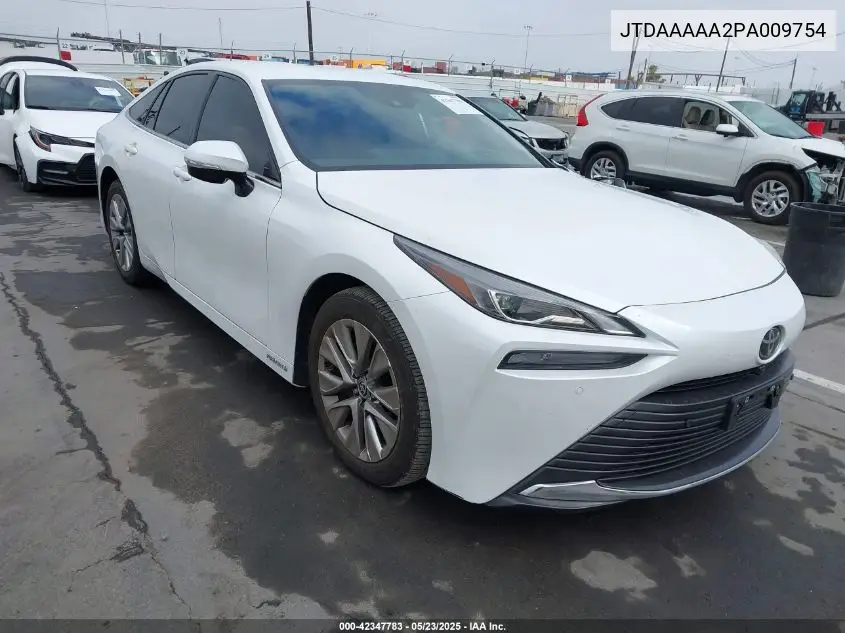 2023 Toyota Mirai Limited/Xle VIN: JTDAAAAA2PA009754 Lot: 42347783