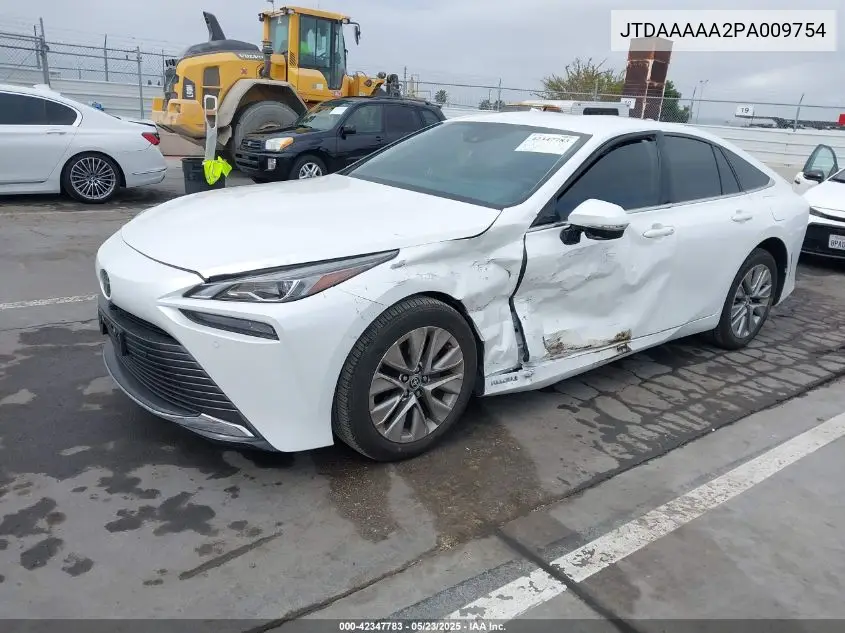2023 Toyota Mirai Limited/Xle VIN: JTDAAAAA2PA009754 Lot: 42347783