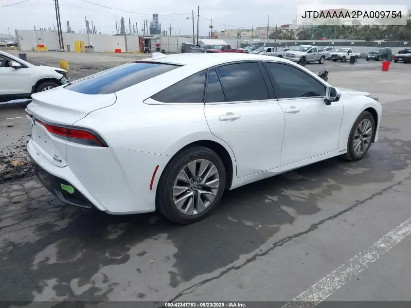 2023 Toyota Mirai Limited/Xle VIN: JTDAAAAA2PA009754 Lot: 42347783