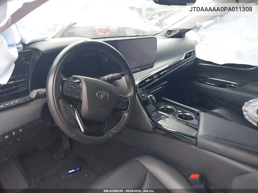2023 Toyota Mirai Xle VIN: JTDAAAAA0PA011308 Lot: 42360109