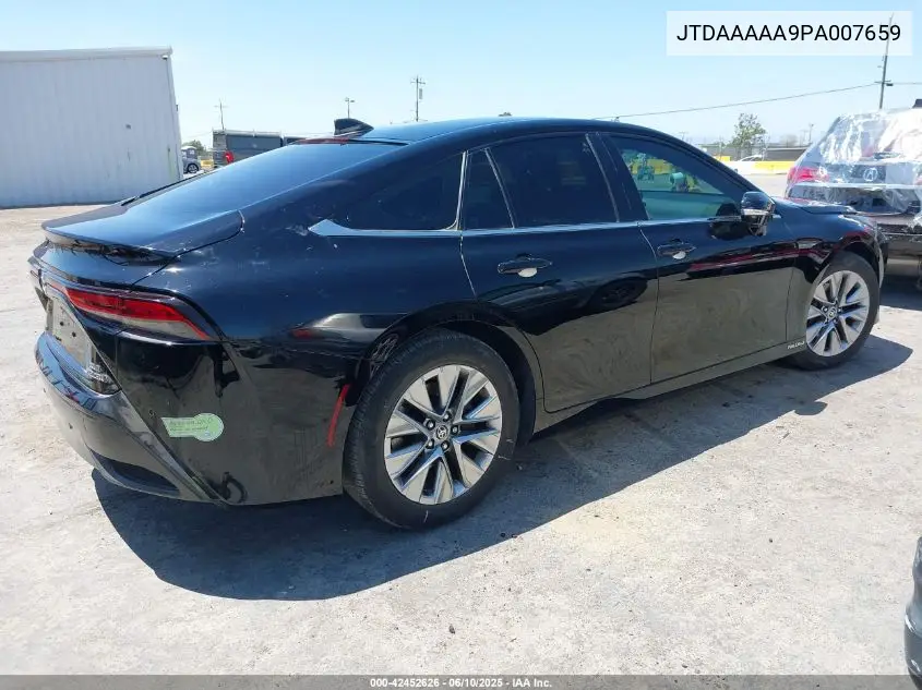 2023 Toyota Mirai Xle VIN: JTDAAAAA9PA007659 Lot: 42452626