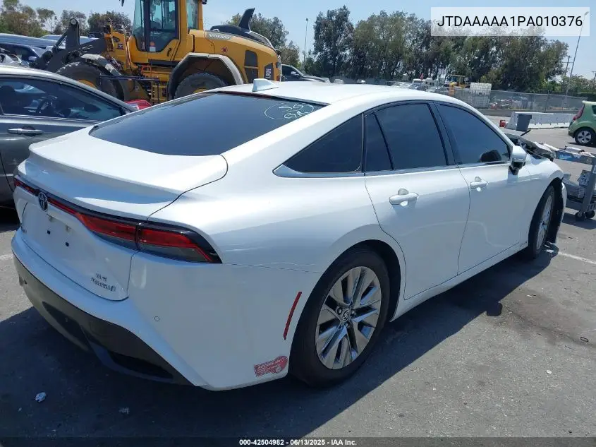 2023 Toyota Mirai Xle VIN: JTDAAAAA1PA010376 Lot: 42504982