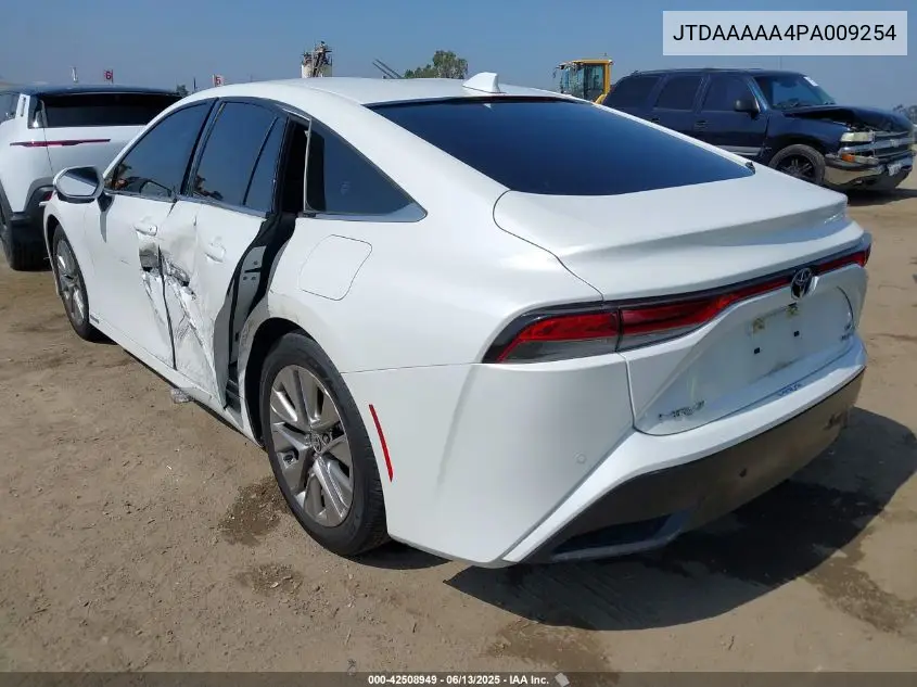 2023 Toyota Mirai Xle VIN: JTDAAAAA4PA009254 Lot: 42508949
