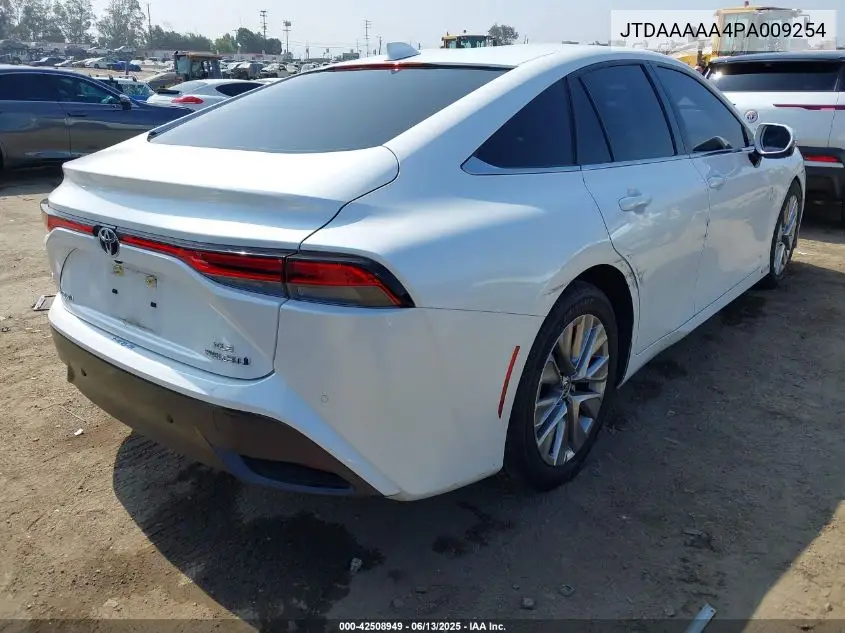 2023 Toyota Mirai Xle VIN: JTDAAAAA4PA009254 Lot: 42508949
