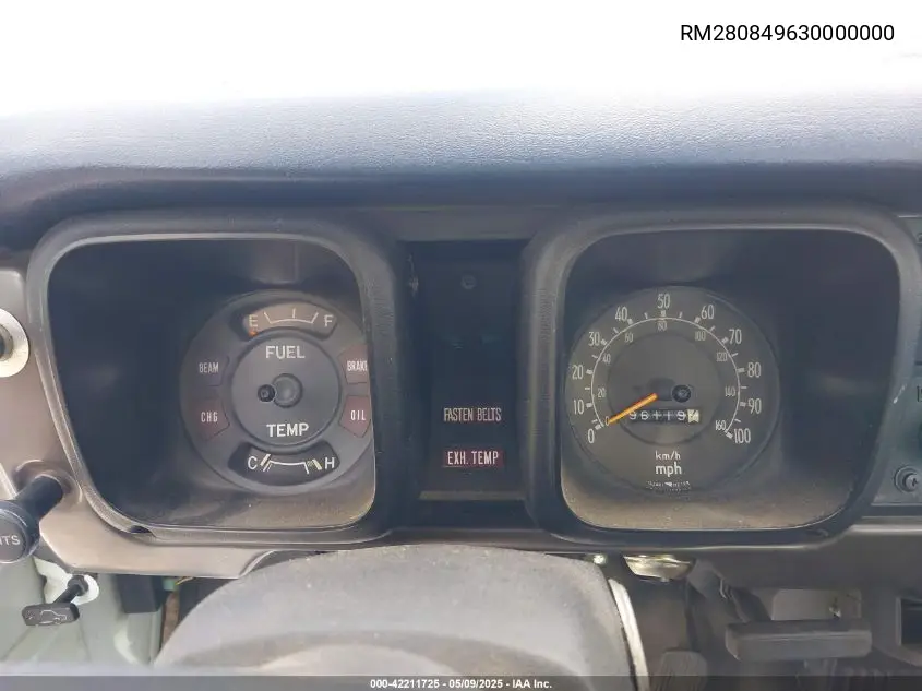 1977 Toyota Pick Up VIN: RM280849630000000 Lot: 42211725