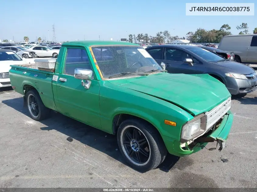 1982 Toyota Pickup 1/2 Ton Rn34 VIN: JT4RN34R6C0038775 Lot: 42426306