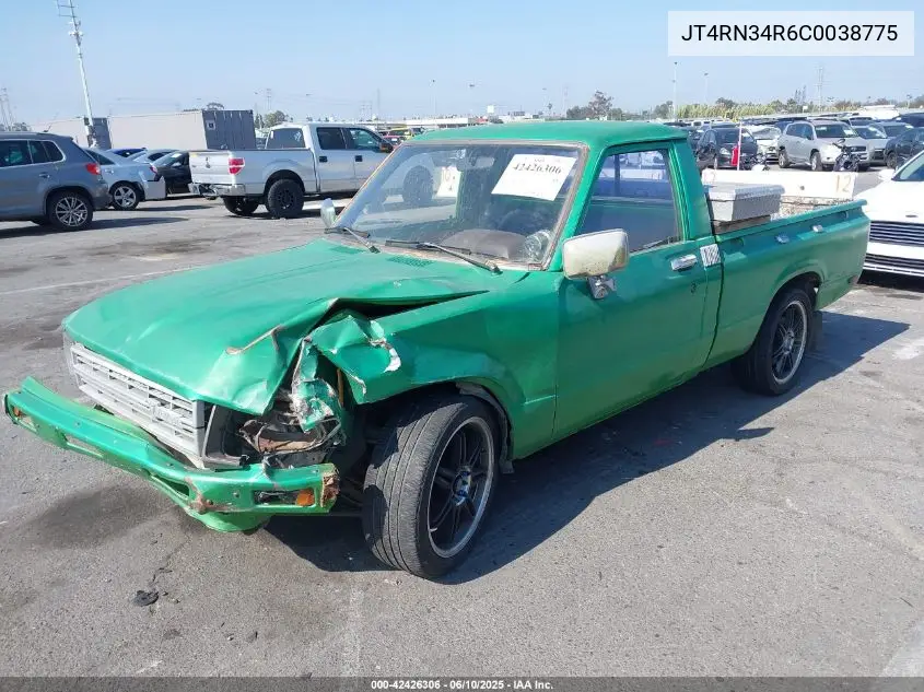 1982 Toyota Pickup 1/2 Ton Rn34 VIN: JT4RN34R6C0038775 Lot: 42426306