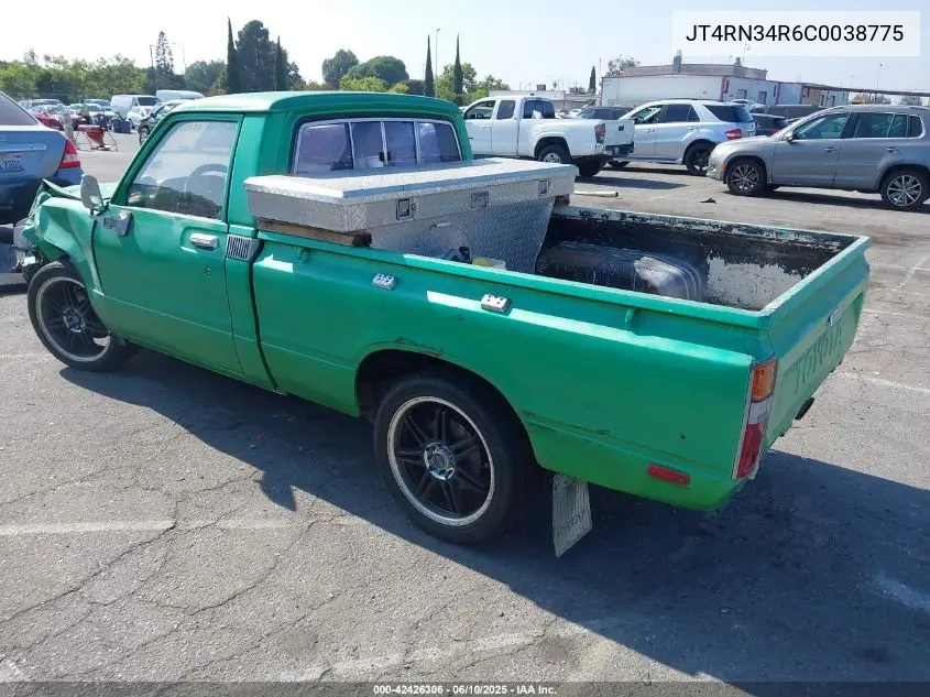 1982 Toyota Pickup 1/2 Ton Rn34 VIN: JT4RN34R6C0038775 Lot: 42426306