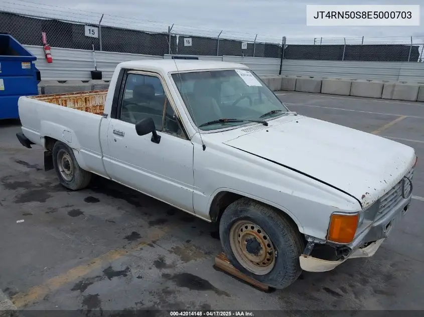 1984 Toyota Pickup 1/2 Ton Rn50 Sr5 VIN: JT4RN50S8E5000703 Lot: 42014148