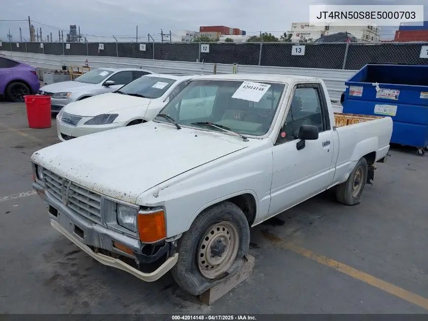 1984 Toyota Pickup 1/2 Ton Rn50 Sr5 VIN: JT4RN50S8E5000703 Lot: 42014148