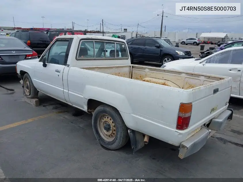 1984 Toyota Pickup 1/2 Ton Rn50 Sr5 VIN: JT4RN50S8E5000703 Lot: 42014148