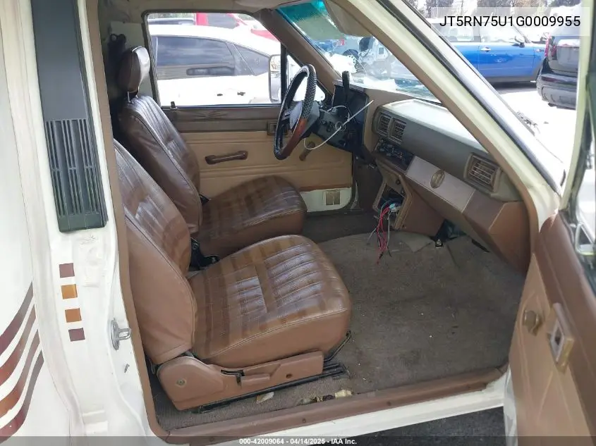 1986 Toyota Pickup Cab Chassis Rn75 Dlx VIN: JT5RN75U1G0009955 Lot: 42009064