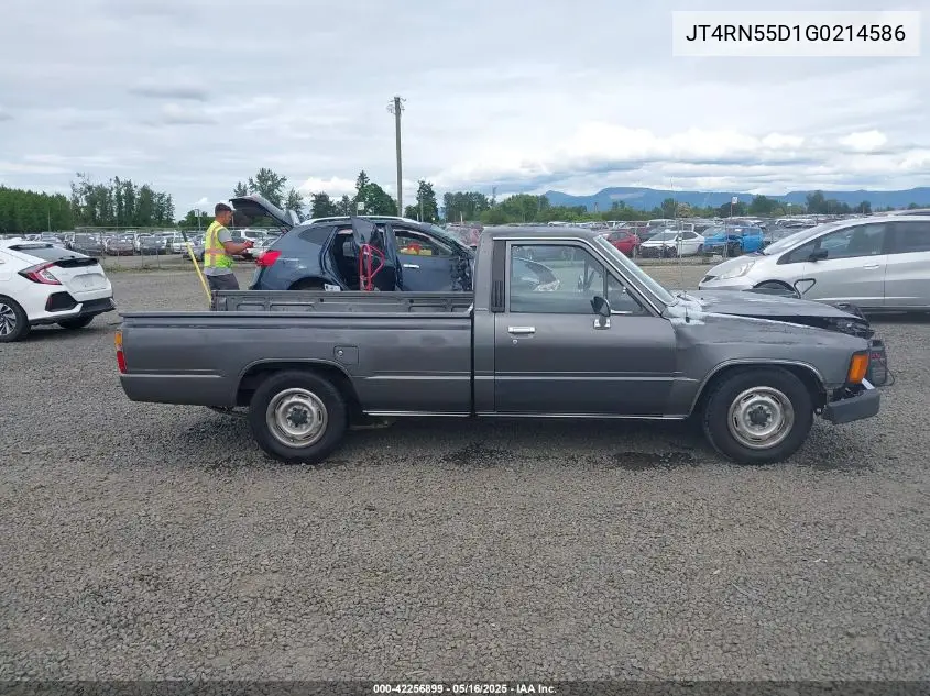 1986 Toyota Pickup 1/2 Ton Rn55 Dlx VIN: JT4RN55D1G0214586 Lot: 42256899