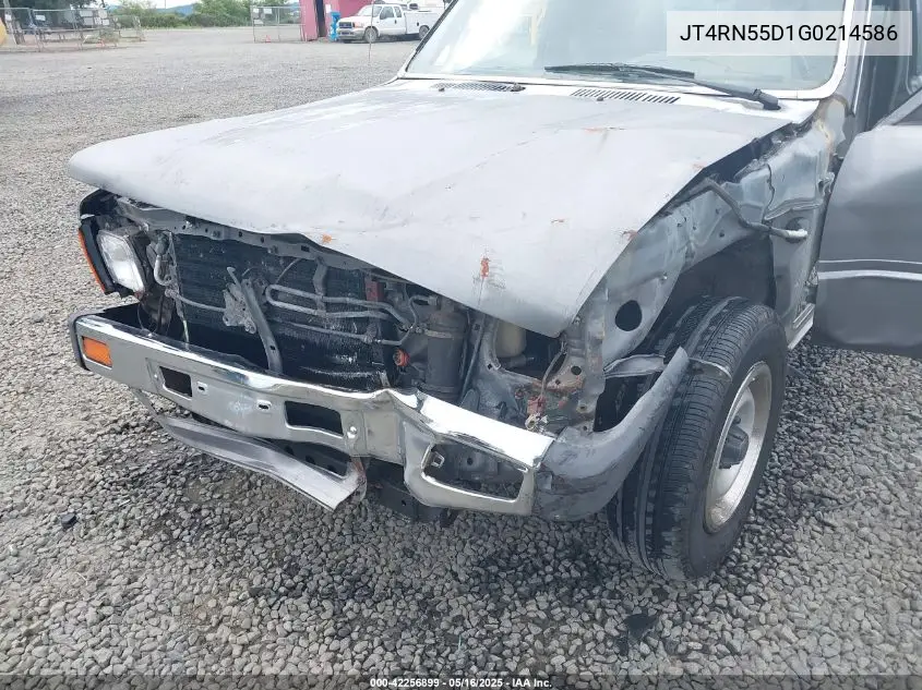 1986 Toyota Pickup 1/2 Ton Rn55 Dlx VIN: JT4RN55D1G0214586 Lot: 42256899