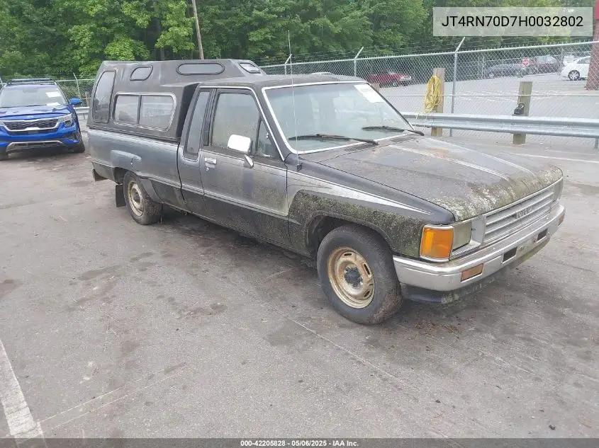 1987 Toyota Pickup Xtracab Rn70 Dlx VIN: JT4RN70D7H0032802 Lot: 42205828