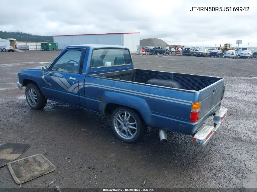 1988 Toyota Pickup 1/2 Ton Rn50 VIN: JT4RN50R5J5169942 Lot: 42152517