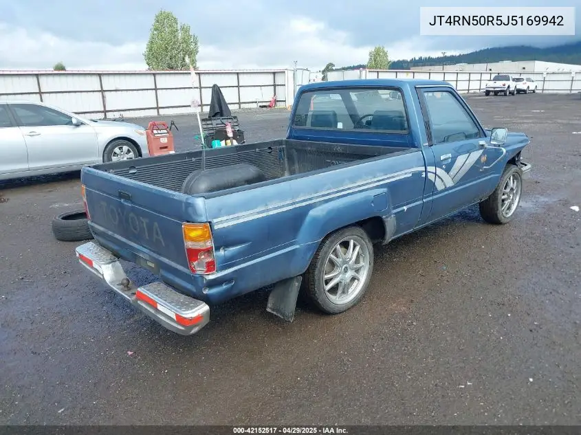 1988 Toyota Pickup 1/2 Ton Rn50 VIN: JT4RN50R5J5169942 Lot: 42152517