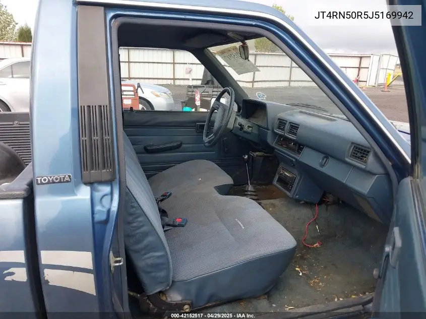 1988 Toyota Pickup 1/2 Ton Rn50 VIN: JT4RN50R5J5169942 Lot: 42152517