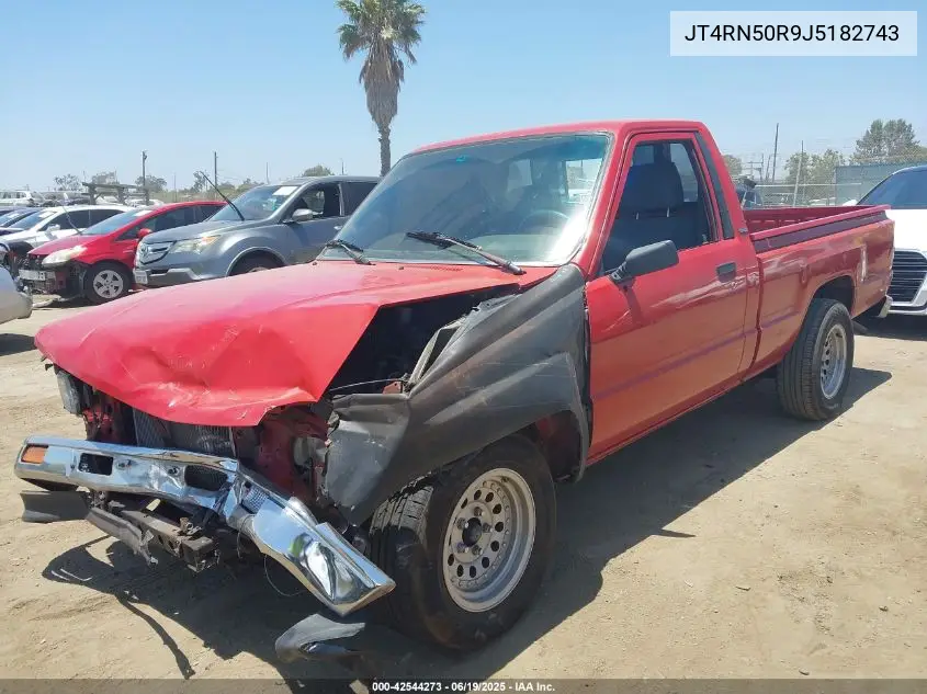 1988 Toyota Pickup 1/2 Ton Rn50 VIN: JT4RN50R9J5182743 Lot: 42544273