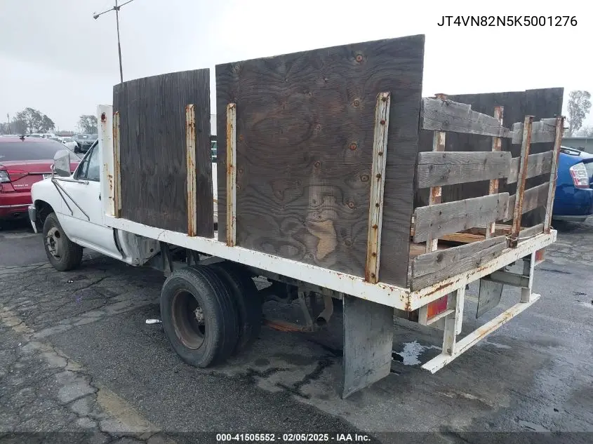 1989 Toyota Pickup 1 Ton Long Bed Dlx VIN: JT4VN82N5K5001276 Lot: 41505552