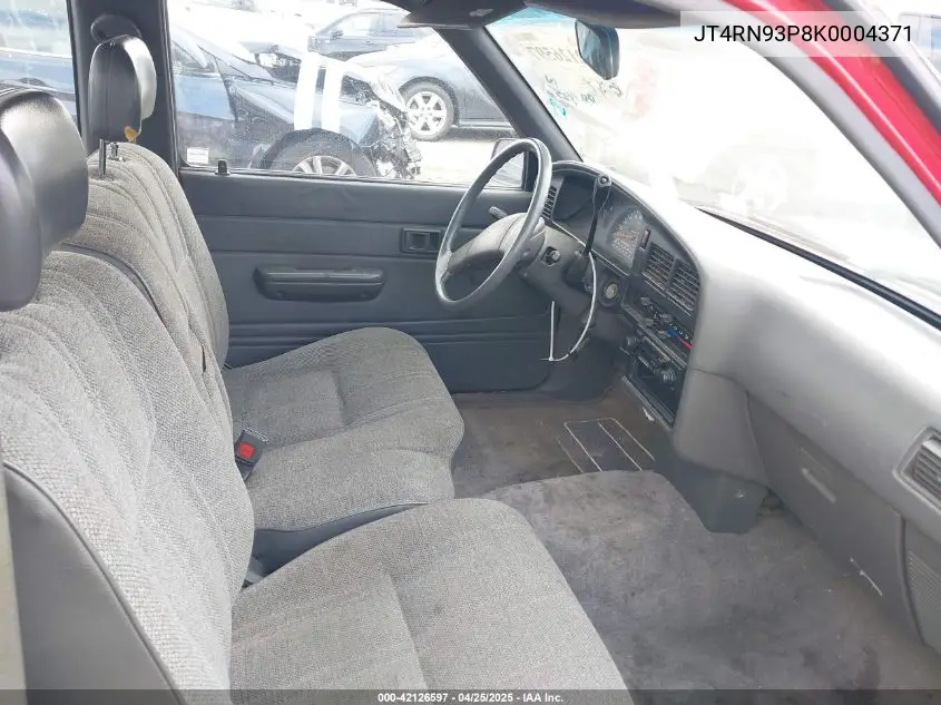 1989 Toyota Pickup 1/2 Ton Ex Lng Whlbse Dlx VIN: JT4RN93P8K0004371 Lot: 42126597