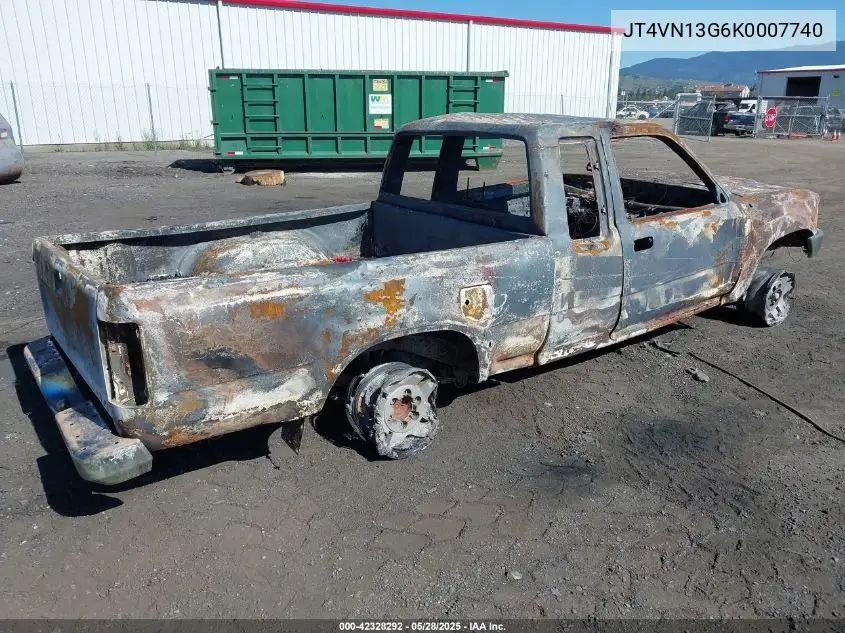 1989 Toyota Pickup 1/2 Ton Ex Long Whlbs Sr5 VIN: JT4VN13G6K0007740 Lot: 42328292