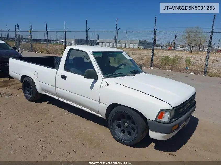1989 Toyota Pickup 1/2 Ton Lng Wheelbase Dlx VIN: JT4VN82D5K5001253 Lot: 42597188