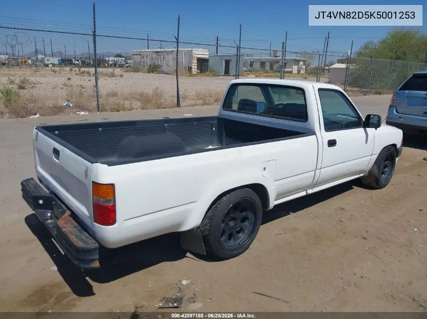 1989 Toyota Pickup 1/2 Ton Lng Wheelbase Dlx VIN: JT4VN82D5K5001253 Lot: 42597188