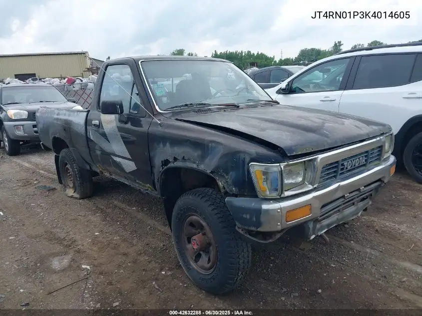1989 Toyota Pickup 1/2 Ton Sht Wheelbase Dlx VIN: JT4RN01P3K4014605 Lot: 42632288