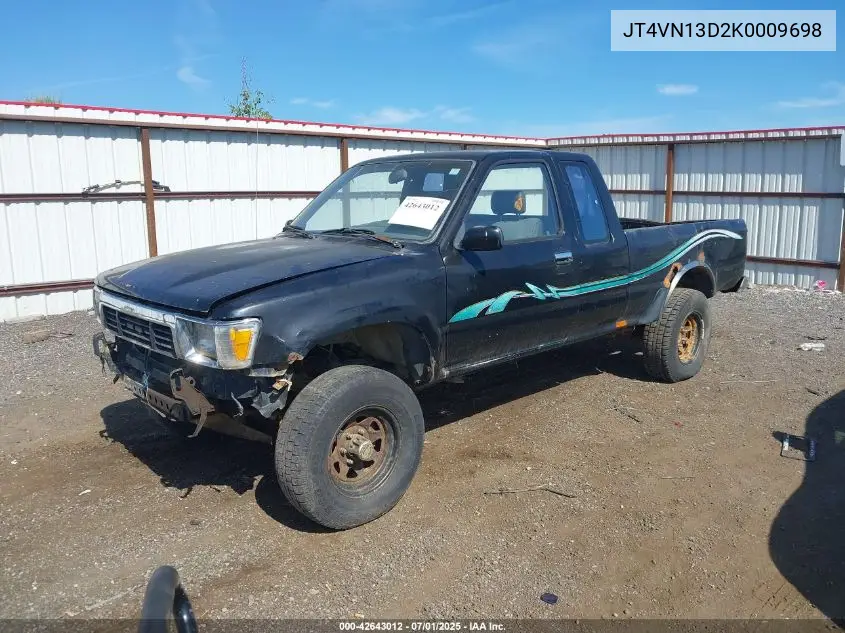 1989 Toyota Pickup 1/2 Ton Ex Lng Whlbse Dlx VIN: JT4VN13D2K0009698 Lot: 42643012