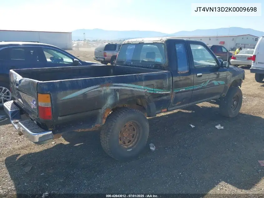 1989 Toyota Pickup 1/2 Ton Ex Lng Whlbse Dlx VIN: JT4VN13D2K0009698 Lot: 42643012