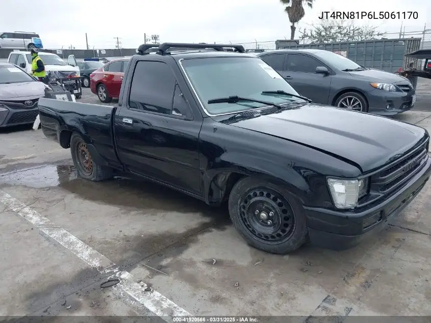1990 Toyota Pickup 1/2 Ton Sht Wheelbase Dlx VIN: JT4RN81P6L5061170 Lot: 41920566