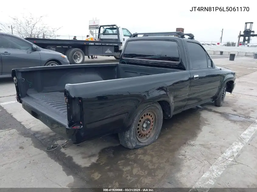 1990 Toyota Pickup 1/2 Ton Sht Wheelbase Dlx VIN: JT4RN81P6L5061170 Lot: 41920566