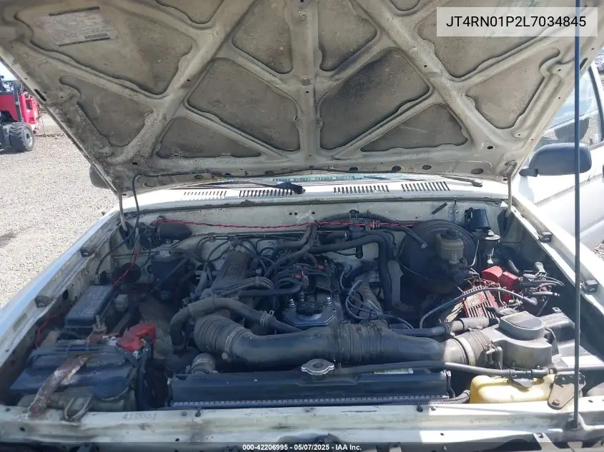 1990 Toyota Pickup 1/2 Ton Sht Wheelbase Dlx VIN: JT4RN01P2L7034845 Lot: 42206995