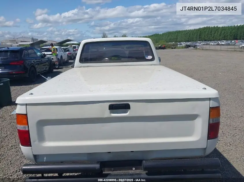 1990 Toyota Pickup 1/2 Ton Sht Wheelbase Dlx VIN: JT4RN01P2L7034845 Lot: 42206995