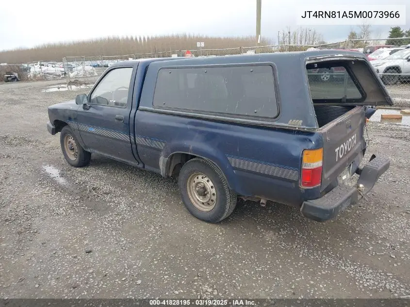 1991 Toyota Pickup 1/2 Ton Short Wheelbase VIN: JT4RN81A5M0073966 Lot: 41828195