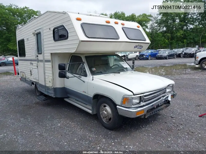 1991 Toyota Pickup Cab Chassis Super Long Wb VIN: JT5VN94T0M0021416 Lot: 42487441