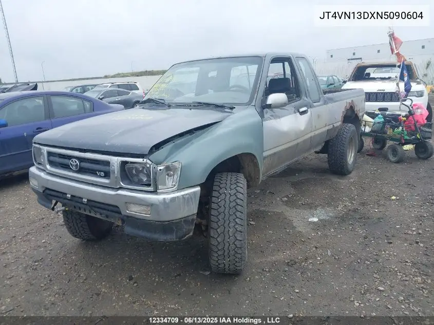 1992 Toyota Pickup 1/2 Ton Ex Lng Whlbse Dlx VIN: JT4VN13DXN5090604 Lot: 12334709